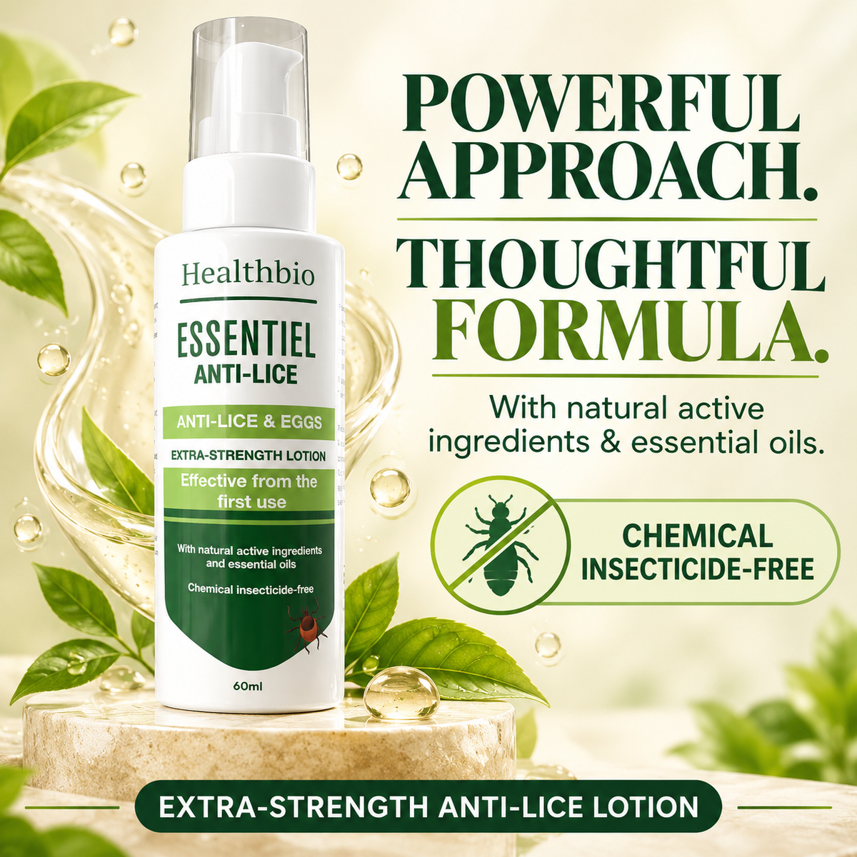 Essentiel Anti-Lice Lotion — Insecticide-Free
