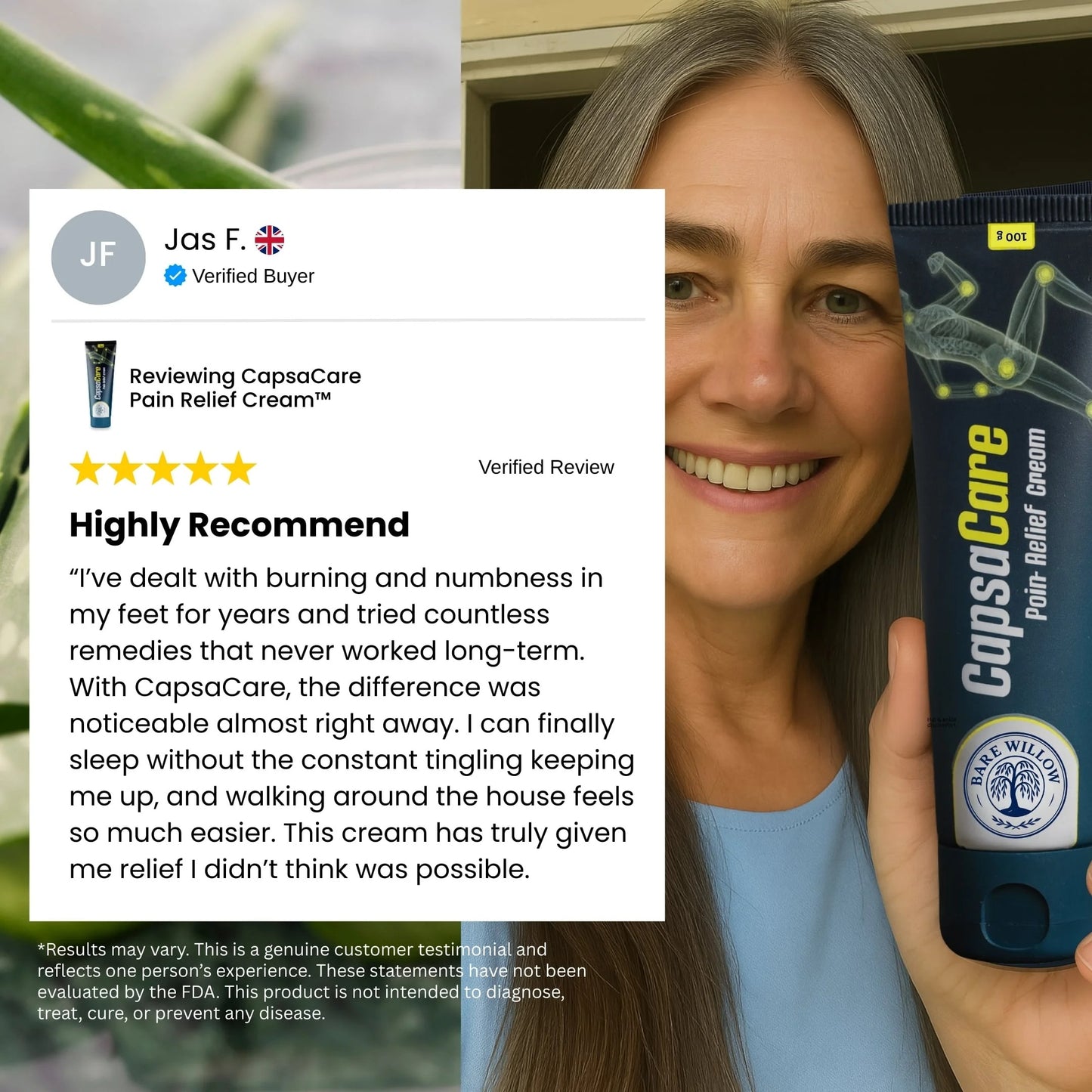 CapsaCare Neuropathy Relief Cream™