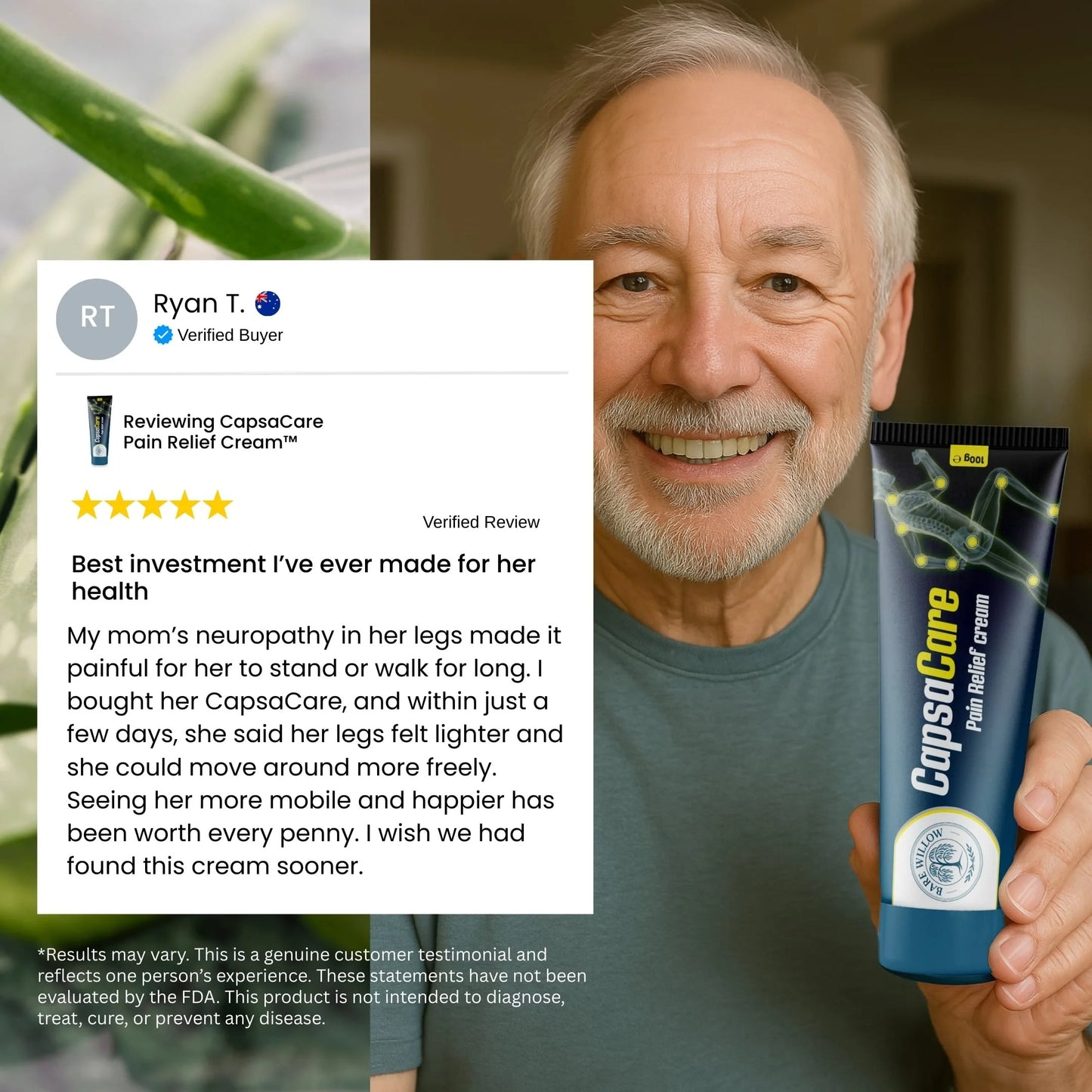 CapsaCare Neuropathy Relief Cream™