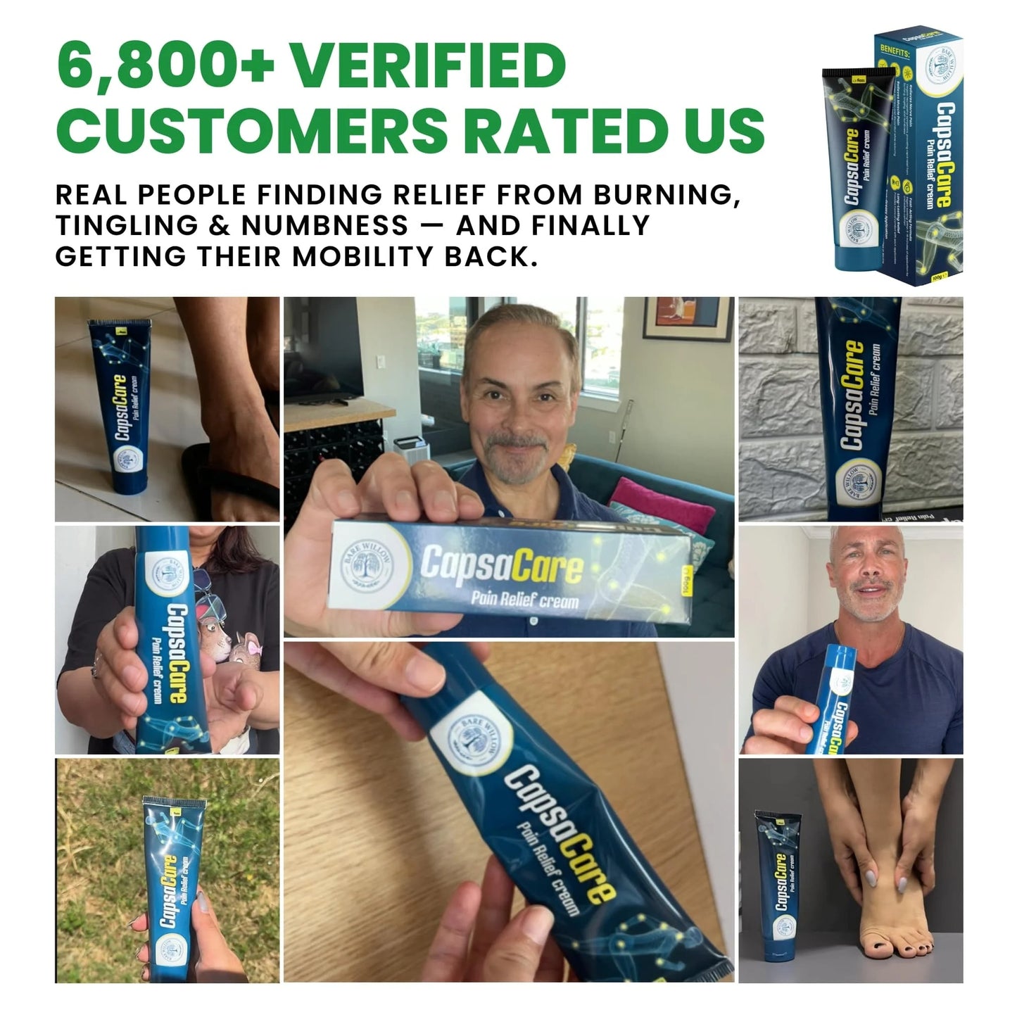 CapsaCare Neuropathy Relief Cream™